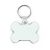 CALCA 40pcs Sublimation Keychain Double Sided Blanks Bulk MDF DIY Heat Transfer White Keychain