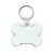 CALCA 40pcs Sublimation Keychain Double Sided Blanks Bulk MDF DIY Heat Transfer White Keychain