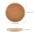 144 Pack Sublimation Blanks 4.25 Inch Round Ceramic Tile Coaster With Cork Backing Pads