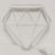 CALCA LED Diamond shape Neon Sign, Size- 26 X 23 cm