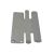 ชิ้นส่วนที่ยึดหนีบกระดาษสื่อพิมพ์สำหรับเครื่องพิมพ์       Mimaki JV33  --- Generic Mimaki JV33 Media Plate - M508889