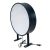 Double Side Round Black Acrylic LED Flat Light Box 