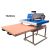 60*80cm/70*90cm/80*100cm Pneumatic Single Station Heat Transfer Machine
