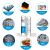 24pcs/pack P-3000A Polymeric adhesive for signage