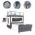 2-Station Laser Marking Machine for Jeans with High-Speed Galvo Scanner